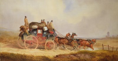 The London to Louth Royal Mail by Charles Cooper Henderson