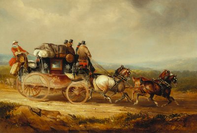 The London to Worcester Royal Mail by Charles Cooper Henderson