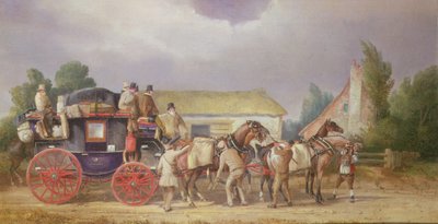 The Royal Mail Changing Teams by Charles Cooper Henderson