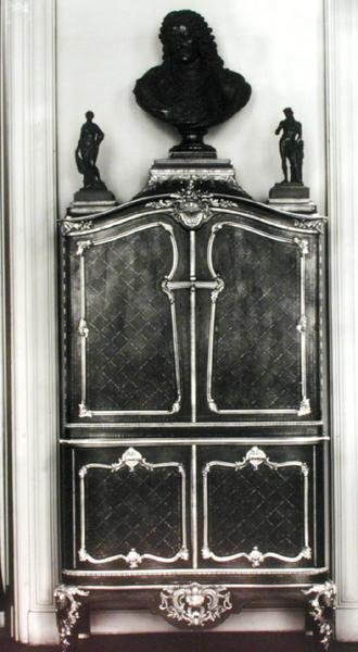 Cabinet with a Bust of Louis of Orleans (1703-52) by Charles Cressent