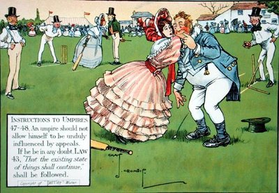 Instructions to Umpires, from 