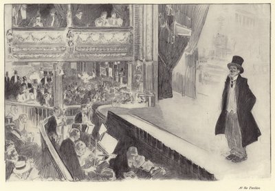 At the Pavilion by Charles Dana Gibson