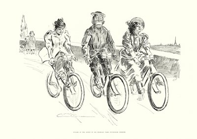 Gullem at the Advice of his Physician takes Out-of-Door Exercise by Charles Dana Gibson