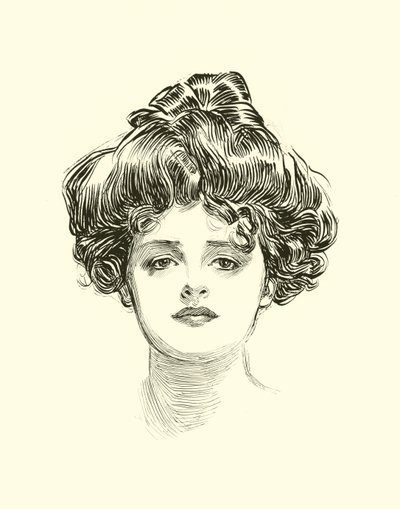 Illustration for The Social Ladder by Charles Dana Gibson