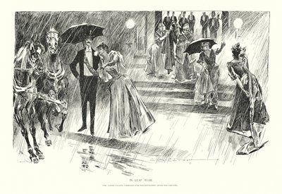 In Leap Year by Charles Dana Gibson