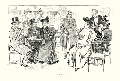 In Paris by Charles Dana Gibson