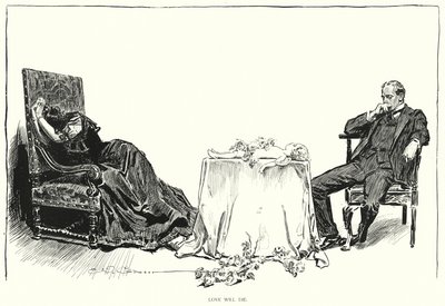 Love will die by Charles Dana Gibson