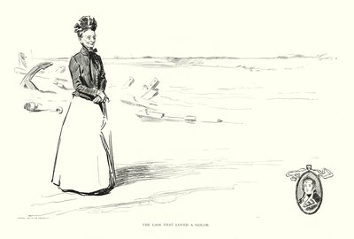 The Lass that Loved a Sailor by Charles Dana Gibson
