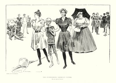 The Overworked American Father by Charles Dana Gibson