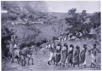Egyptian Camp on the Mount of Olives, c.1920 by Charles Daniel Ward