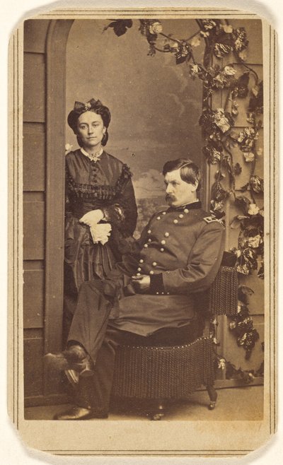 General George Brinton McClellan and His Wife by Charles DeForest Fredricks