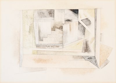 Bermuda, Stairway by Charles Demuth