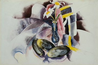 Flowers and Cucumbers by Charles Demuth