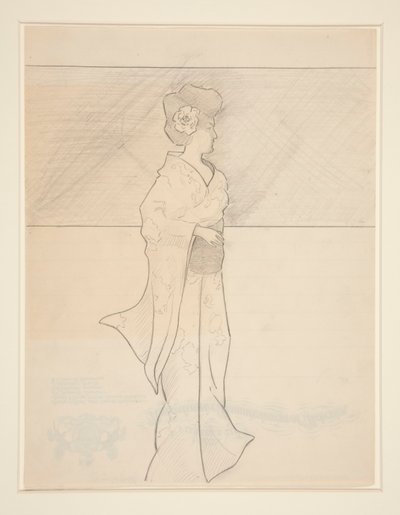 Japanese Lady by Charles Demuth
