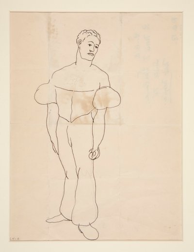 Juggler, or Man in Costume by Charles Demuth