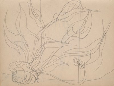 Sketchbook: 36 Pages Total, Containing 28 Sketches (Including Studies for Demuth) by Charles Demuth