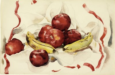 Still Life with Apples and Bananas by Charles Demuth
