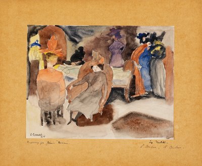 Nana by Zola, 1915 by Charles Demuth