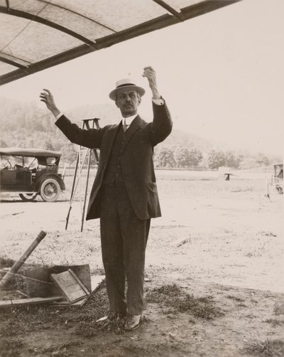 Portrait of Albert Francis Zahm by Charles Doolittle Walcott