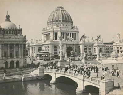 Administration Building at the Worlds Columbian Exposition, Chicago, 1893 by Charles Dudley Arnold