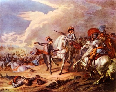 The Battle of Naseby in 1645, 