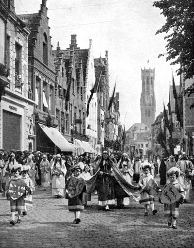 Festival of the Holy Blood of Christ, Bruges, Belgium by Charles E. Brown