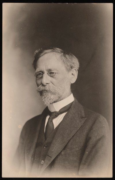 Portrait of Leonhard Stejneger by Charles E Kerfoot
