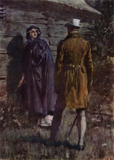Illustration for The Amateur Gentleman by Jeffery Farnol by Charles Edmund (after) Brock