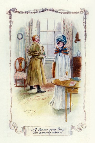 A Famous Good Thing This Marrying Scheme by Charles Edmund Brock