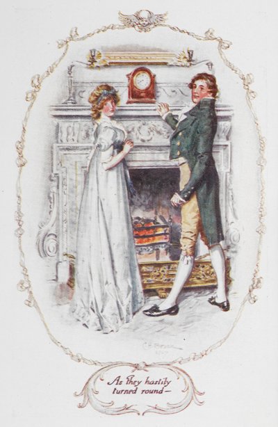 As they hastily turned round, illustration from 