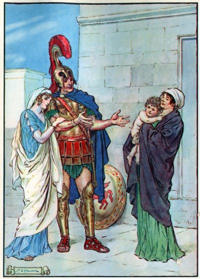 Hector and Andromache, from 