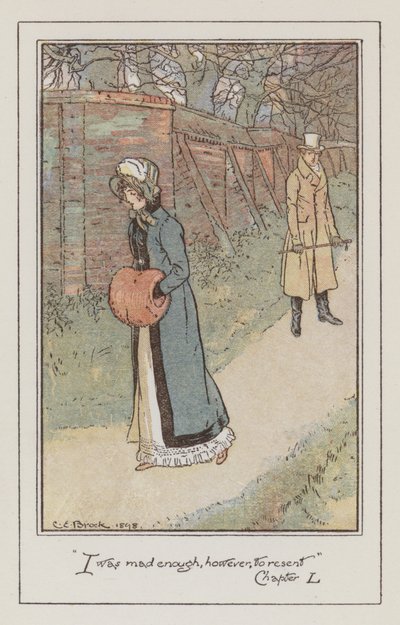 Illustration for Emma by Jane Austen by Charles Edmund Brock