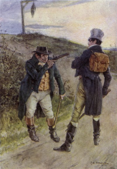 Illustration for The Broad Highway a Romance of Kent by Charles Edmund Brock
