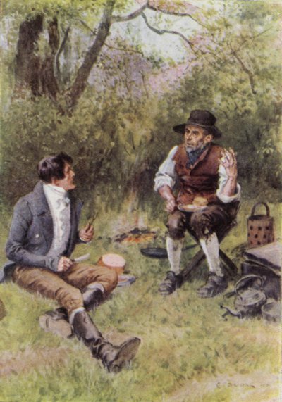 Illustration for The Broad Highway a Romance of Kent by Charles Edmund Brock