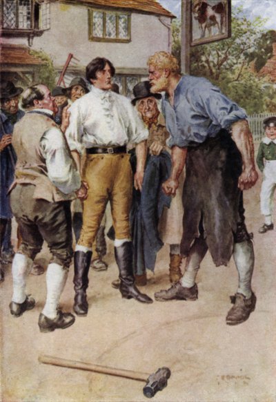 Illustration for The Broad Highway a Romance of Kent by Charles Edmund Brock