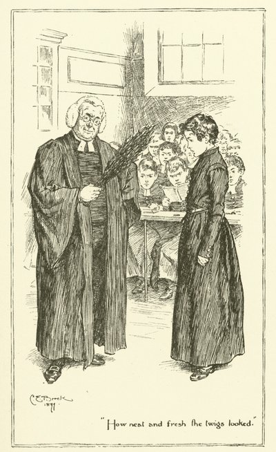 Illustration for The Essays of Elia by Charles Lamb by Charles Edmund Brock