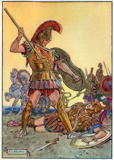 The Death of Hector, from 