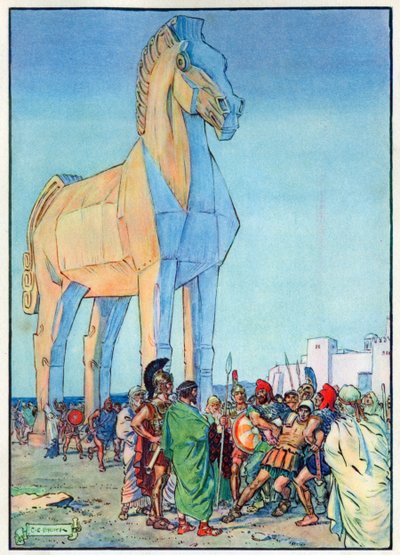 The Trojan Horse, from 