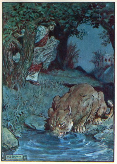 Thisbe and the Lioness, from 