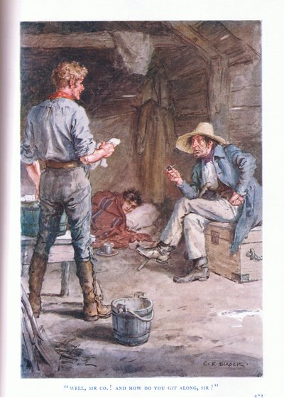 Well Mr Co! And how do you git along, sir by Charles Edmund Brock