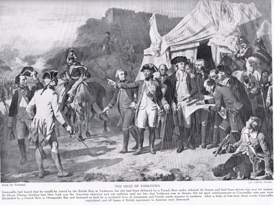 The Siege of Yorktown, illustration from 