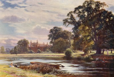 Distant View of Eton College by Charles Edward Johnson