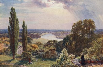 The Thames from Richmond Hill by Charles Edward Johnson