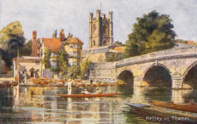 River Thames: Henley on Thames by Charles Edwin Flower