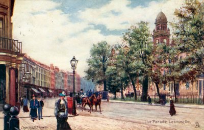 The Parade Leamington by Charles Edwin Flower