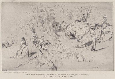 The Rising in Rhodesia by Charles Edwin Fripp