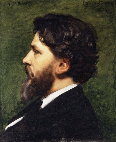 A Portrait of Phillipe Burty by Charles Emile Auguste Carolus Duran