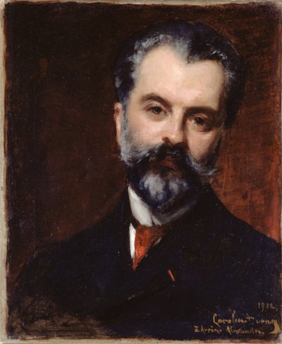 Portrait of Arsène Alexandre by Charles Emile Auguste Carolus Duran