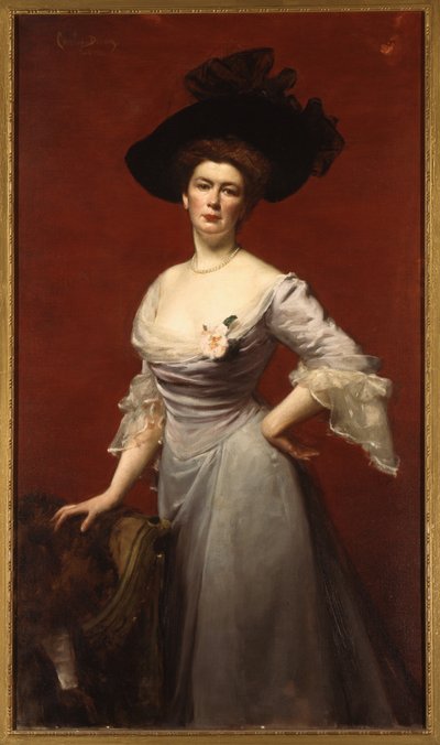 Portrait of Elinor Medill Paterson by Charles Emile Auguste Carolus Duran