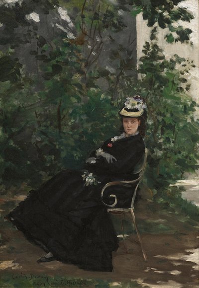 Portrait of Madame Alice Hoschede by Charles Emile Auguste Carolus Duran